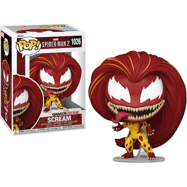 Funko POP! #1026 Games: Spider Man 2 (VG 2023) - Scream - Funko POP! - Hlavný obrázok