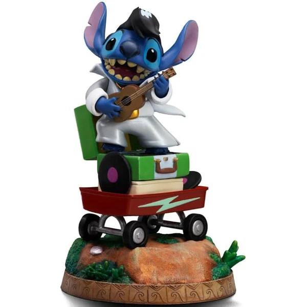 Soška Iron Studios Art Scale 1/10 Disney Classics - Stitch King of Rock - Sochy a sošky - Hlavný obrázok