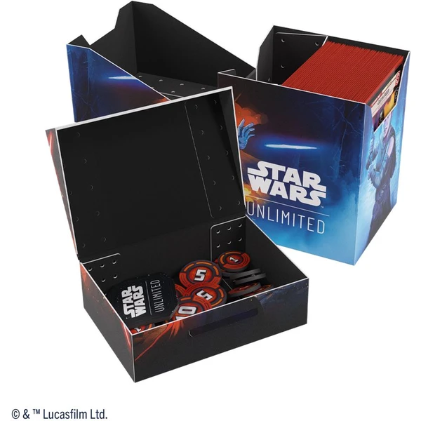 Gamegenic - Star Wars: Unlimited Soft Crate - Rey/Kylo Ren - Obaly na karty - Obrázok C205000O01