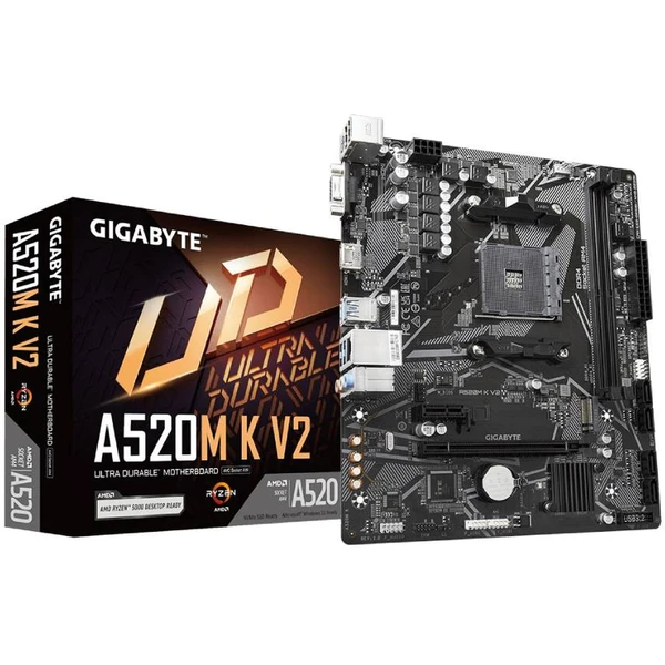 GIGABYTE A520M K V2 - Základné dosky - Obrázok C206000J01