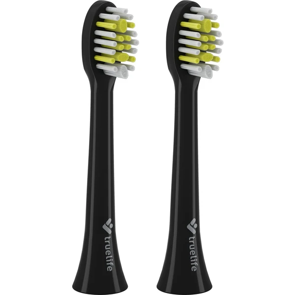 TrueLife SonicBrush Compact hlavica pre citlivé zuby 2 ks čierne - Náhradné hlavice - Hlavný obrázok
