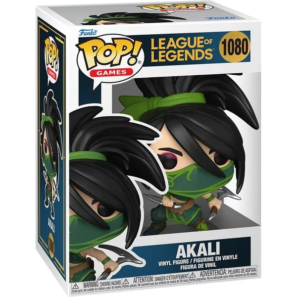 Funko POP! #1080 Games: League of Legends - Akali - Funko POP! - Obrázok C2OG000J01