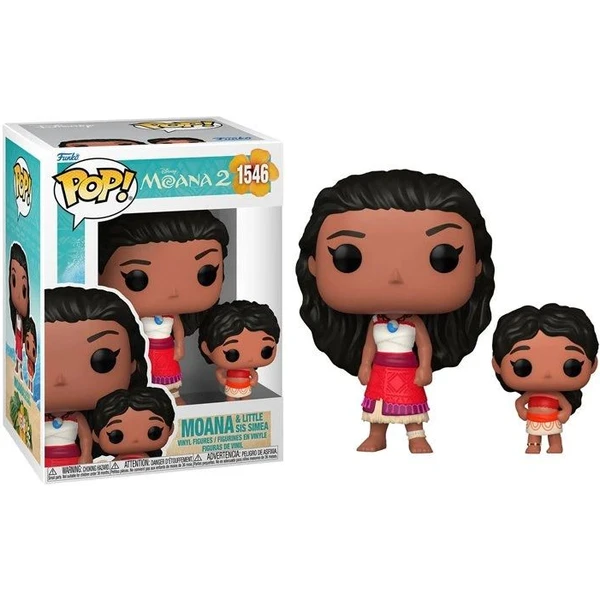 Funko POP! & Buddy #1556 Disney: Moana 2 - Moana & Little Sis - Funko POP! - Hlavný obrázok