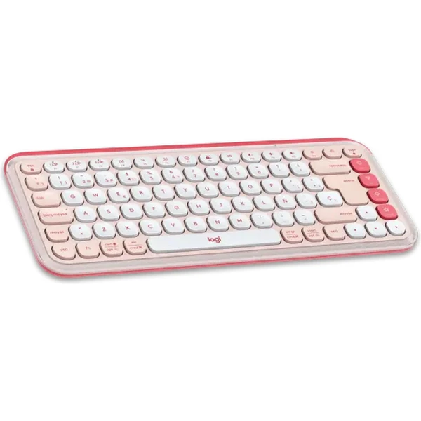 Logitech POP Combo (US) klávesnica a myš ružová - Klávesnicové sety - Obrázok C2W9000O01