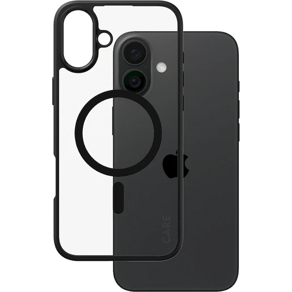 PanzerGlass® CARE kryt Apple iPhone 16 Plus MagSafe Urban Combat čierny/čierny - Puzdra - Obrázok C308000P01
