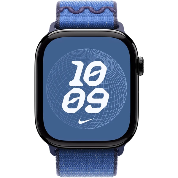Apple Watch 49/46/45/44mm Blue Ribbon prevliekací športový remienok Nike - Remienky - Obrázok C31I000K01
