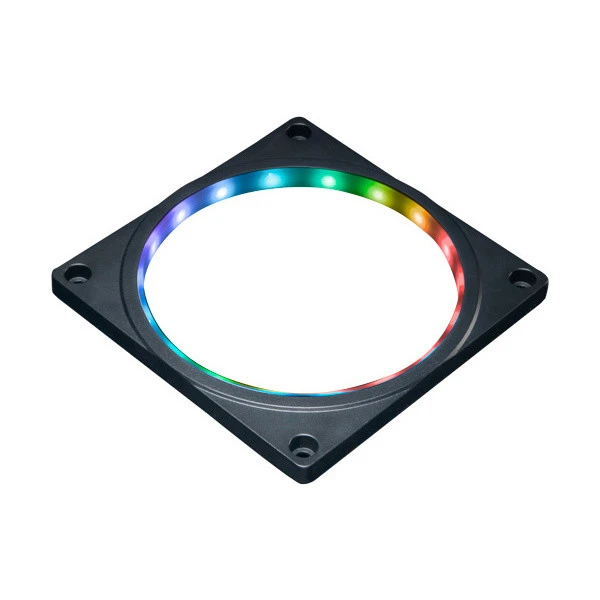 Akasa RGB LED rámček na 12cm ventilátor, 3-pin (AK-LD08-RB) - Ventilátory pre PC - Obrázok C35X600301