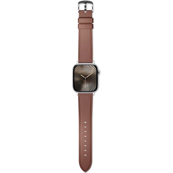 iWant Leather remienok pre Apple Watch 49/46/45/44/42mm hnedý - Remienky - Obrázok C36C000O01