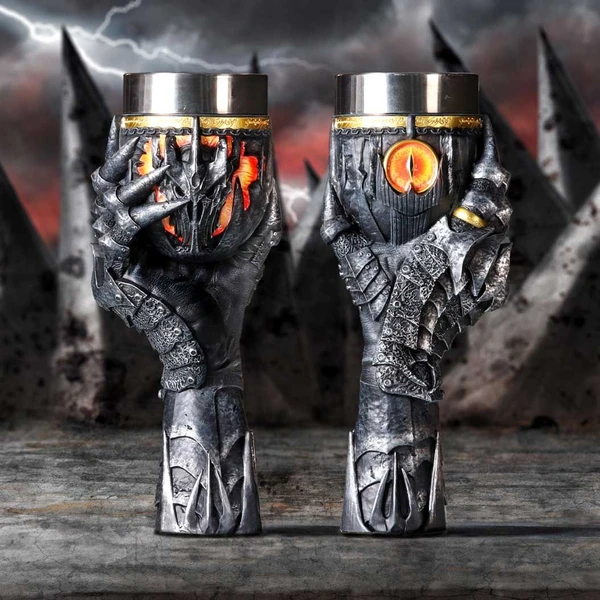 Pohár Nemesis Now Lord of the Rings - Sauron 19,5 cm - Hrnčeky - Obrázok C3BF000P01