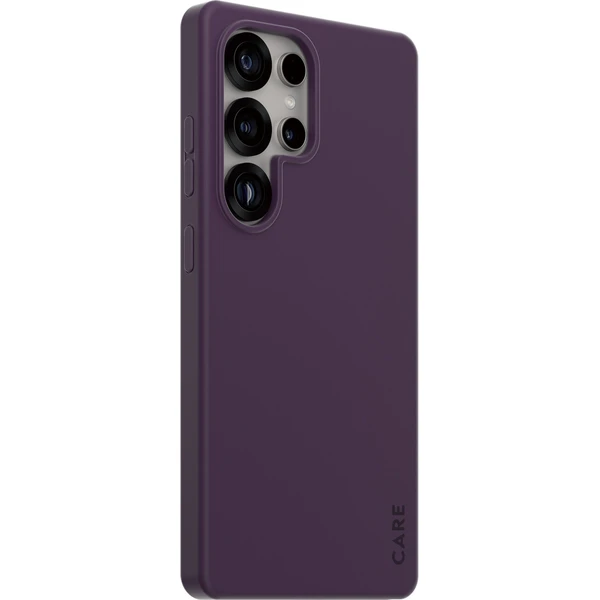 PanzerGlass® CARE kryt Samsung Galaxy S25 Ultra Fearlessly fialový (Plum Purple) - Puzdra - Hlavný obrázok