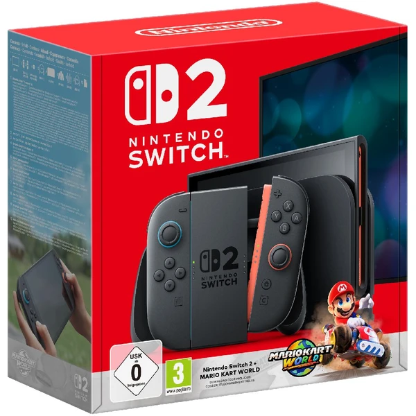 Nintendo Switch 2 + Mario Kart World balíček - Konzoly - Obrázok C3JD000K01
