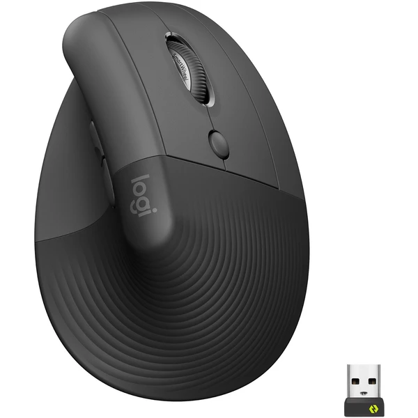 Logitech Lift Vertical Ergonomic Mouse šedá - Myši - Hlavný obrázok