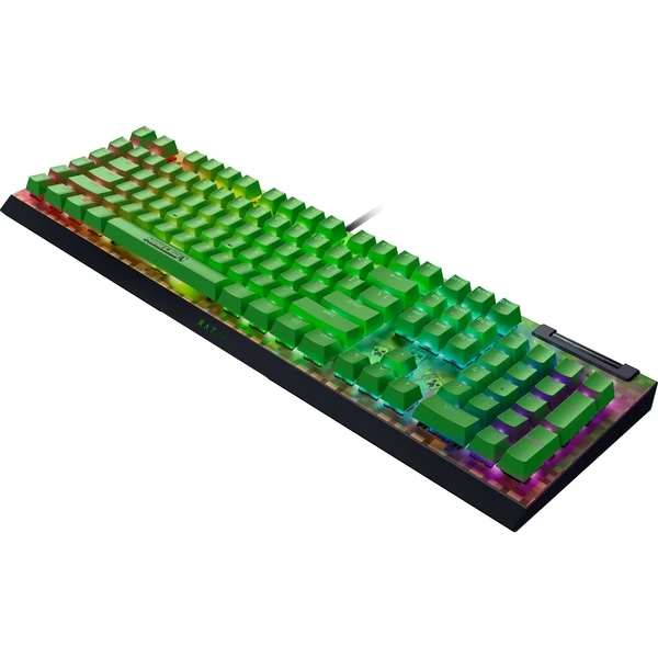 Razer BlackWidow V4 X Green Switch Minecraft Ed. herná klávesnica (US) čierna - Klávesnice - Obrázok C3QD000J01