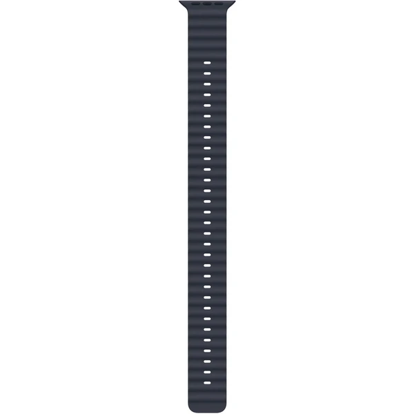 Apple Watch 49/44/45/46mm námornícky modré predĺženie oceánskeho remienka s čiernym titánom - Remienky - Obrázok C469000L01