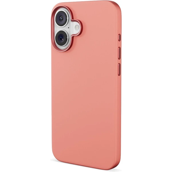 Epico Mag+ Silicone kryt pre iPhone 16 broskovo ružová - Puzdra - Obrázok C46C000L01
