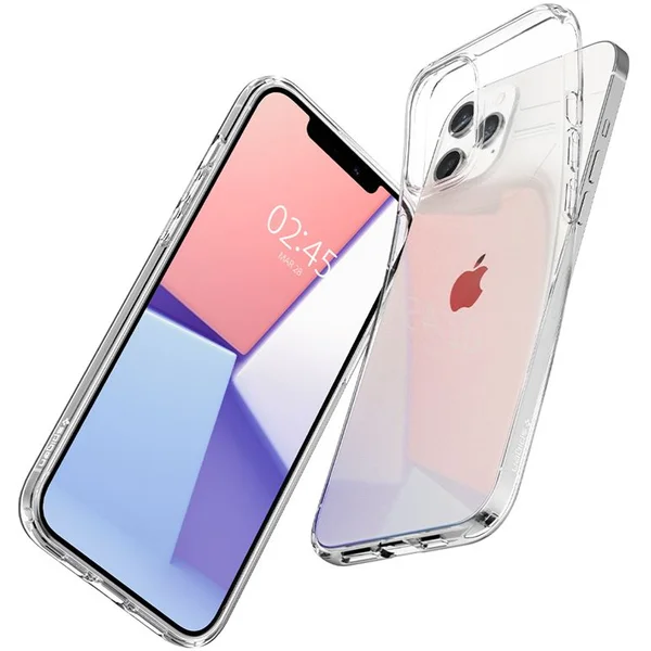 Spigen Liquid Crystal kryt iPhone 12 / 12 Pro číry - Puzdra - Obrázok C4B3200401