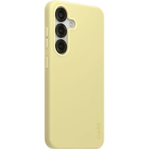 PanzerGlass® CARE kryt Samsung Galaxy S25 Fearlessly zeleno-žltý (Chardonnay) QI - Puzdra - Hlavný obrázok