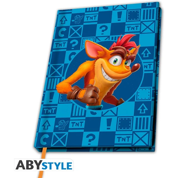 Zápisník A5 Crash Bandicoot - Crash and Coco - Zápisníky - Hlavný obrázok