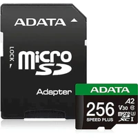 ADATA Speed Plus microSDXC 256GB + SD adaptér - Pamäťové karty