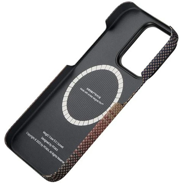 Pitaka MagEZ 5 kryt pre iPhone 15 Pro, hnedá - Puzdra - Obrázok C540000P01