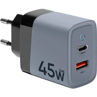 Tactical Microgrid GaN 45W nabíjačka šedá - Nabíjačky