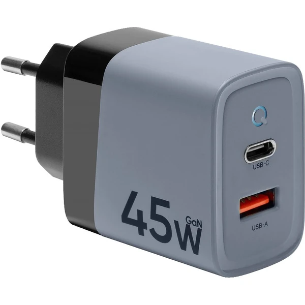 Tactical Microgrid GaN 45W nabíjačka šedá - Nabíjačky - Hlavný obrázok