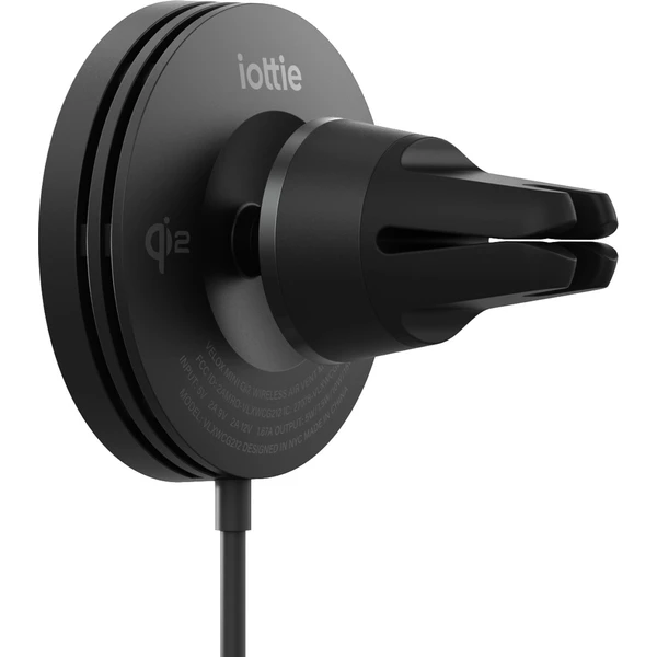 iOttie Velox MagSafe Qi2 Wireless Air Vent Mount držiak do auta čierny - Držiaky - Obrázok C5EC000P01