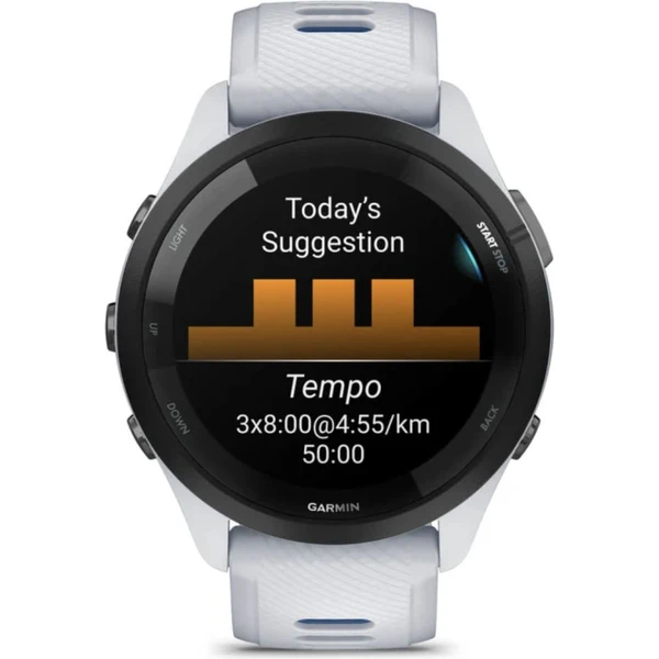 Garmin Forerunner 265 biele/modré - Inteligentné hodinky - Obrázok C5GE000O01