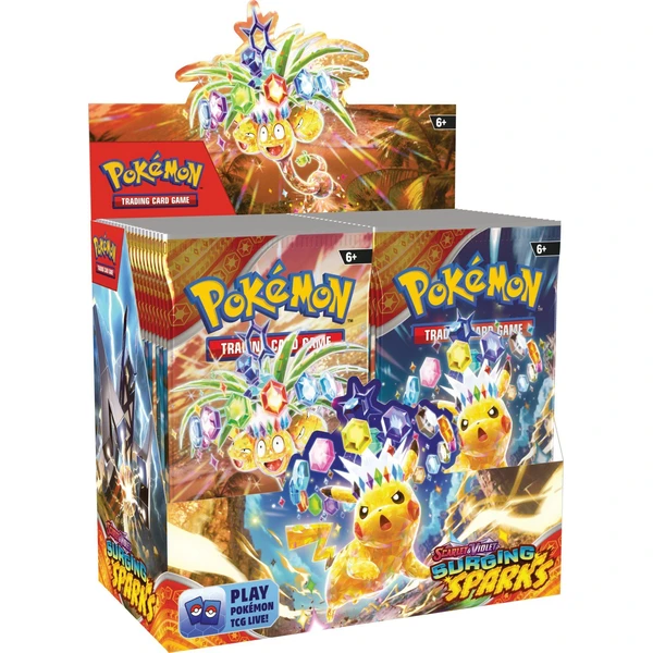 Pokémon TCG: SV08 Surging Sparks - Booster - Pokémon karty - Hlavný obrázok