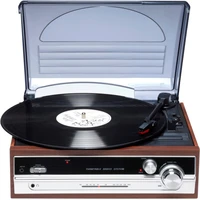 Denver VPR-190 gramofón s rádiom hnedý - Gramofóny