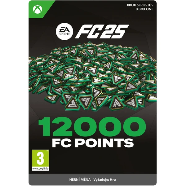 EA Sports FC 25 - 12000 FC Points (Xbox Series/Xbox One) (SK) - Digitálne hry na Xbox Series - Hlavný obrázok