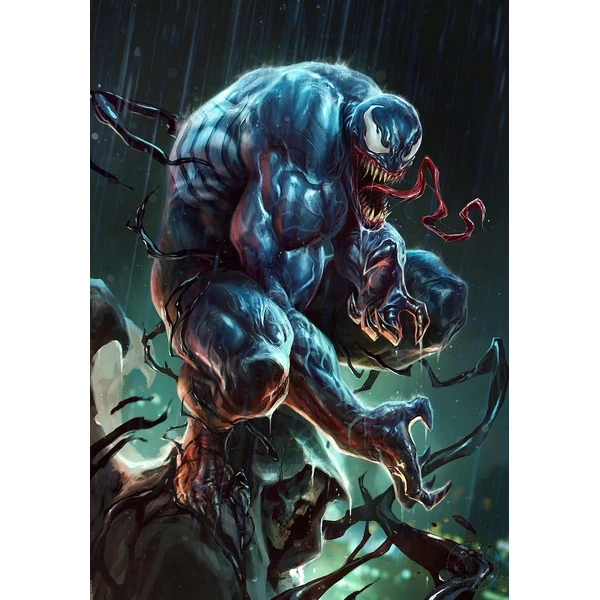 Art Print Sideshow Marvel - Venom 46 x 61 cm (bez rámu) - Dekorácie - Hlavný obrázok