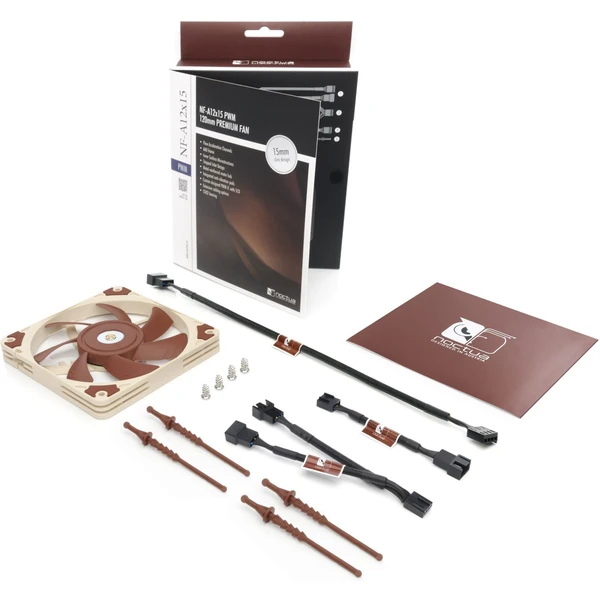 Noctua NF-A12x15-PWM - Ventilátory pre PC - Obrázok C633000P01
