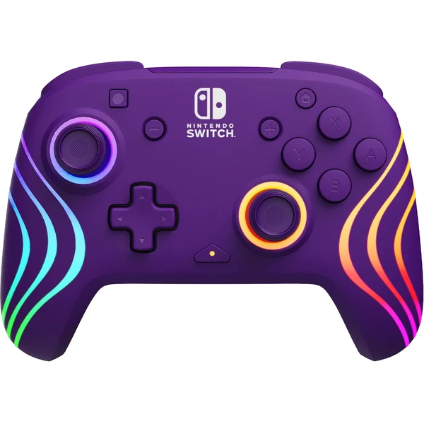 PDP bezdrôtový ovládač Afterglow Wave fialový (Switch) - Herné ovládače - Hlavný obrázok