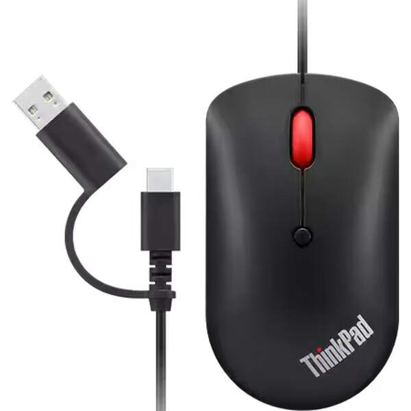 E-shop Lenovo ThinkPad USB-C drôtová myš čierna