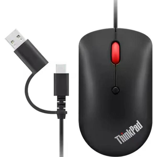 Lenovo ThinkPad USB-C drôtová myš čierna - Myši - Hlavný obrázok
