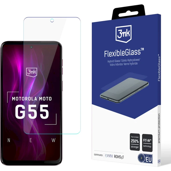 3mk FlexibleGlass ochranné sklo Motorola Moto G55 5G - Ochranné fólie a sklo - Hlavný obrázok