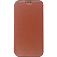 RhinoTech flipové púzdro Eco Case pre Apple iPhone 14 Pre hnedé - Puzdra