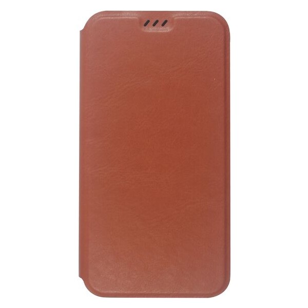 E-shop RhinoTech flipové púzdro Eco Case pre Apple iPhone 14 Pre hnedé