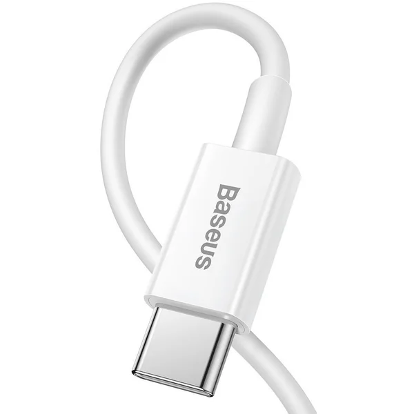Baseus Superior USB-C/Lightning napájací kábel 20W 1m biely - Káble a redukcie - Obrázok C76E300401