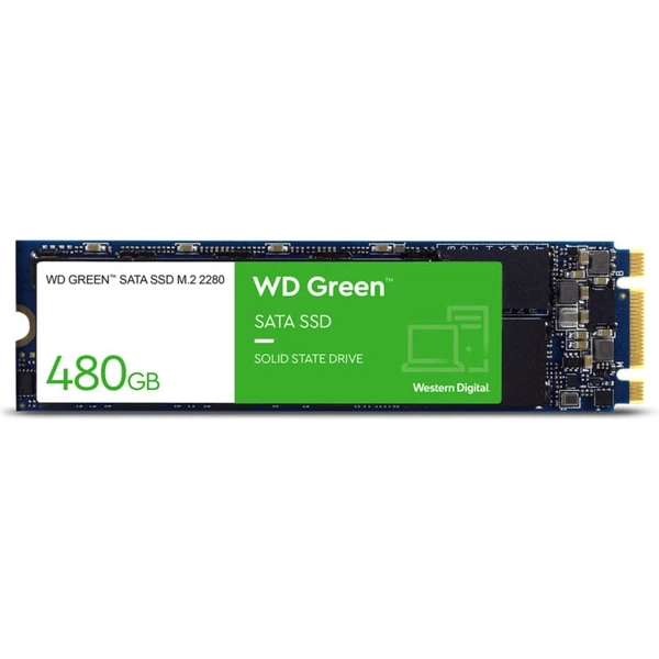 WD SSD Green M.2 480GB - SSD - Obrázok C7UF300401