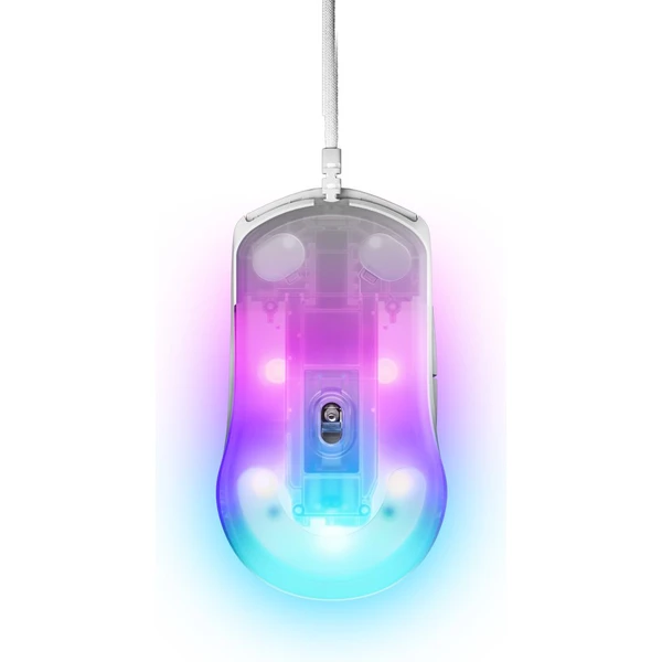 SteelSeries Rival 3 Gen 2 herná myš biela - Myši - Obrázok C7VG000L01