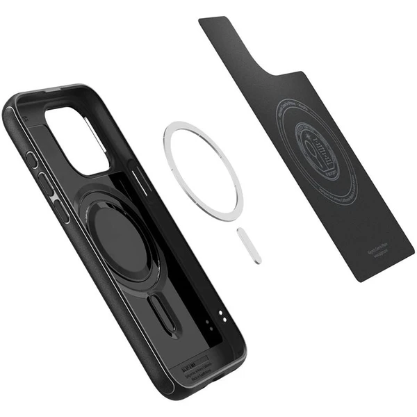 Spigen Mag Armor MagFit kryt iPhone 15 Pre matne čierny - Puzdra - Obrázok C7W8000601