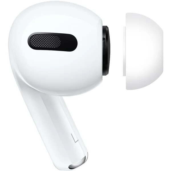 FIXED Plugs 2 sady silikónových štuple Apple Airpods Pro/Pro 2 (M) biela - Náhradné náušníky - Obrázok C7XQ000501