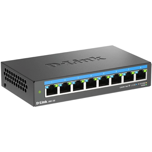 D-Link 8-Port Multi-Gigabit Unmanaged Switch - Switche - Obrázok C7YI000K01