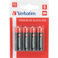 Verbatim alkalické batérie AA LR6 4x - Batérie