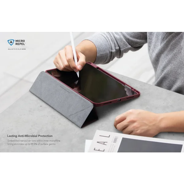 UNIQ Moven puzdro iPad Pro 11" (2020/2021/2022) sivé - Puzdra - Obrázok C8JP600301