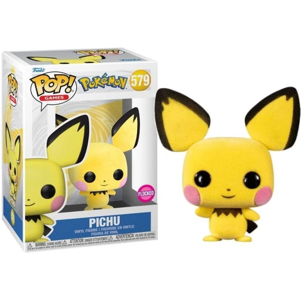 Funko POP! #579 Games: Pokémon - Pichu (Flocked) - Funko POP! - Hlavný obrázok