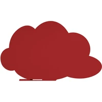 Rocada Skin Shape Cloud 6451-3002 magnetická tabuľa karmínová 3002 - Magnetické tabule