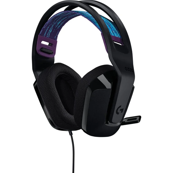 Logitech G335 slúchadlá čierna - Slúchadlá - Obrázok C8QIF00101